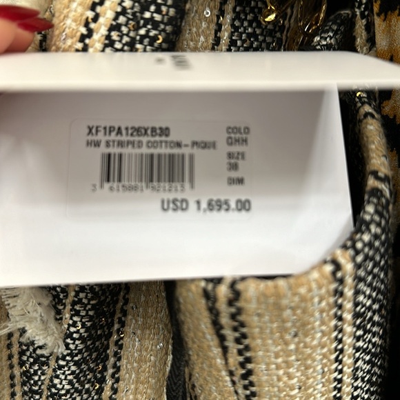 Balmain Striped Shorts - Picture 6 of 7